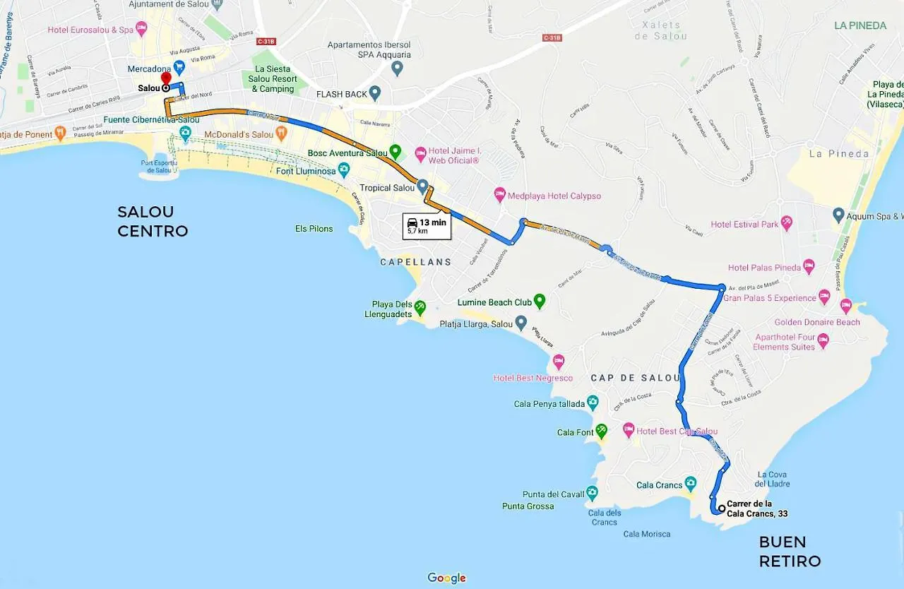 Apartmán Ole Ole Salou